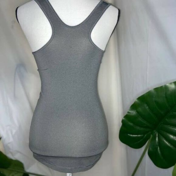 NEW Women's 2XL NIKE PRO Core Running Tank Top Shirt Tee Racerback Gray XXL 5893 - Picture 3 of 5